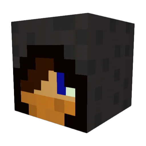 broeste7 Minecraft avatar head, 3D render