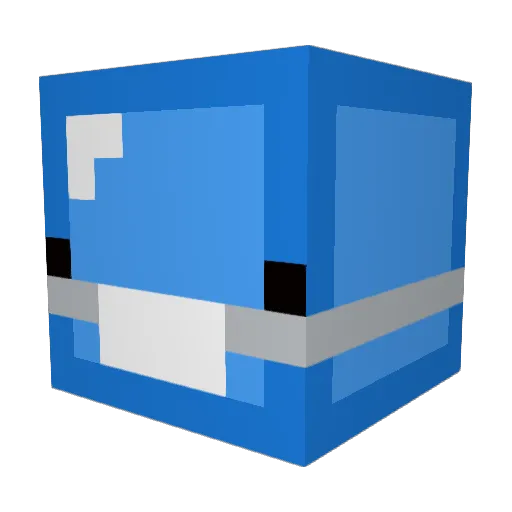 brollelol Minecraft avatar head, 3D render