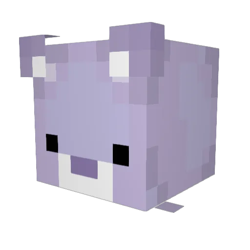 brom1ne Minecraft avatar head, 3D render
