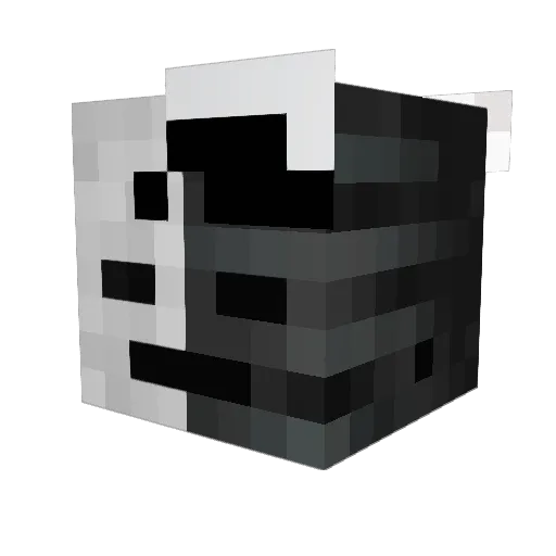 brooke81 Minecraft avatar head, 3D render