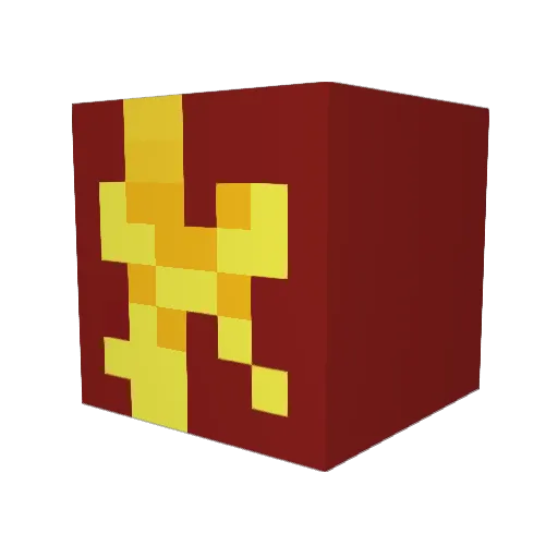 brooke_deck Minecraft avatar head, 3D render