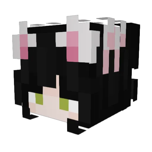 brookenk Minecraft avatar head, 3D render