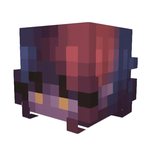 brookepocalypse Minecraft avatar head, 3D render