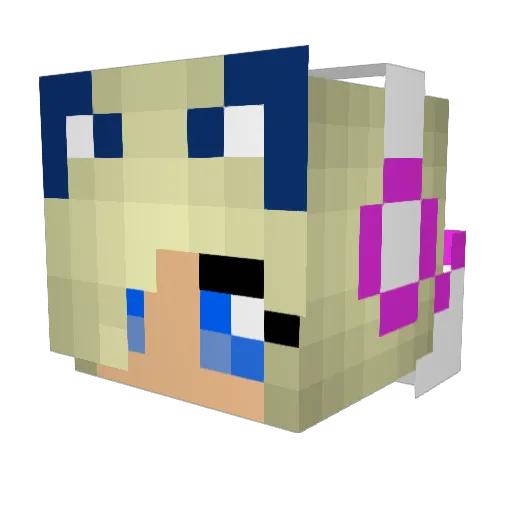 brookespencer7 Minecraft avatar head, 3D render