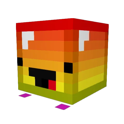 broseph100 Minecraft avatar head, 3D render