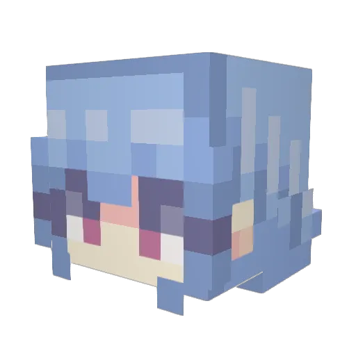 broseph18 Minecraft avatar head, 3D render