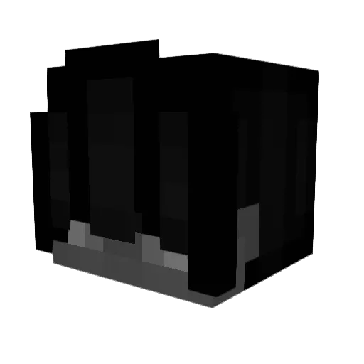 broski23453 Minecraft avatar head, 3D render