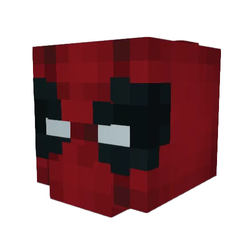 brother256 Minecraft avatar head, 3D render