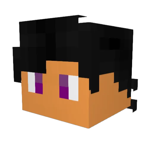 brotherjotha Minecraft avatar head, 3D render