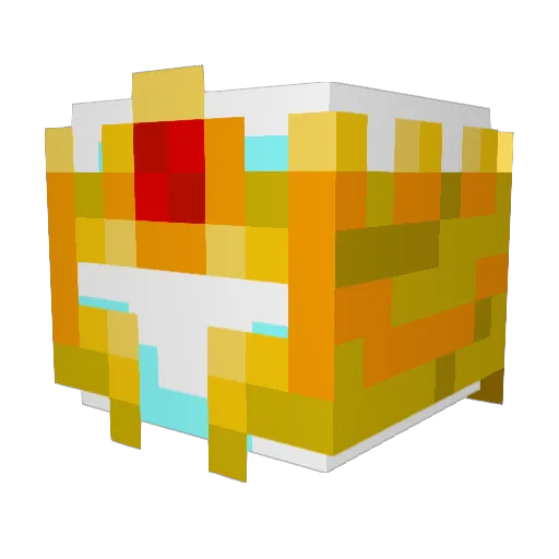 brotiger Minecraft avatar head, 3D render