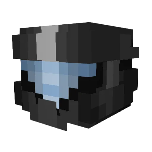 brouwrt Minecraft avatar head, 3D render