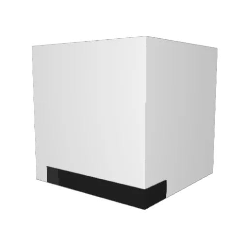 brown_fam Minecraft avatar head, 3D render
