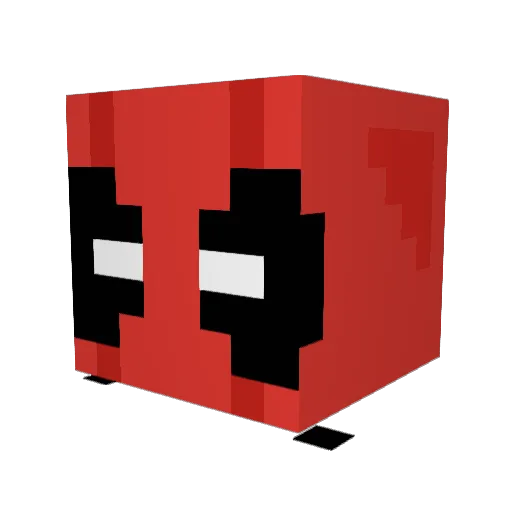 brownclown18 Minecraft avatar head, 3D render