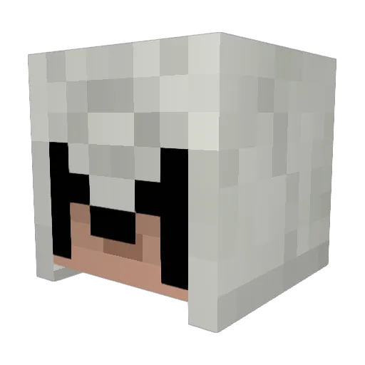 brownieman32 Minecraft avatar head, 3D render