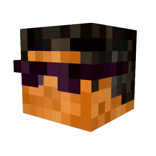 brownlee123 Minecraft avatar head, 3D render
