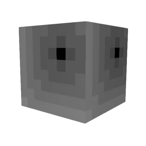 broxlol Minecraft avatar head, 3D render