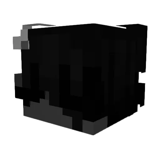 brtxkp27 Minecraft avatar head, 3D render