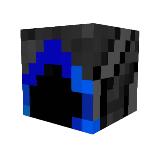 bruceblake Minecraft avatar head, 3D render