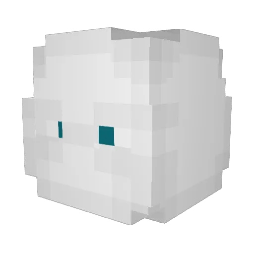 bruceleee69 Minecraft avatar head, 3D render