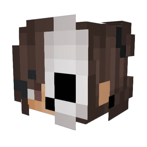 bruh_its_harper_ Minecraft avatar head, 3D render