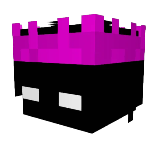 bruh_p1llow Minecraft avatar head, 3D render