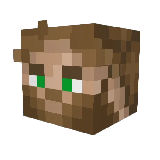 bruh_yourthrash_ Minecraft avatar head, 3D render