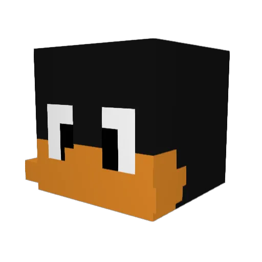 bruhgerson Minecraft avatar head, 3D render