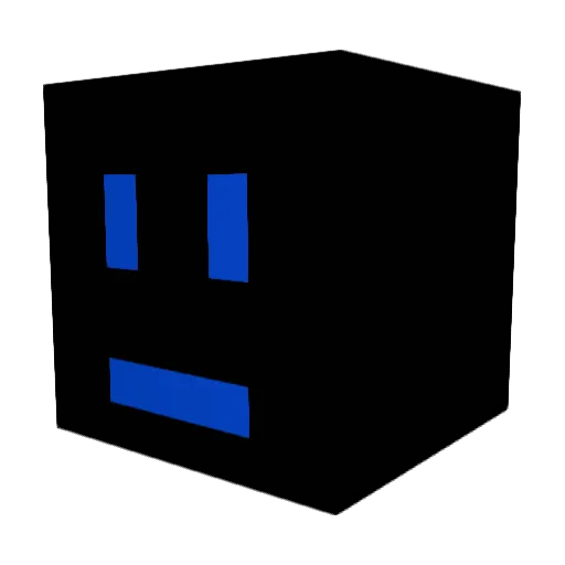 bruhirl Minecraft avatar head, 3D render