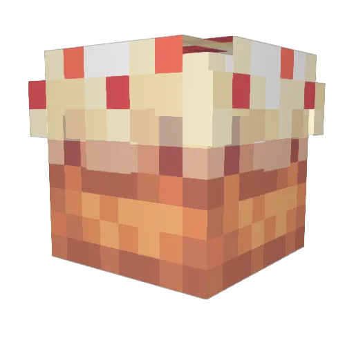 bruhm0de Minecraft avatar head, 3D render