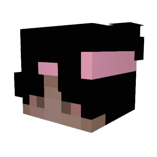 bruhmattey Minecraft avatar head, 3D render