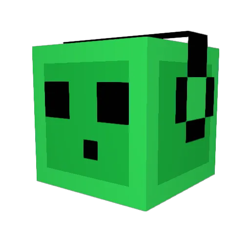 bruhmoment2_ Minecraft avatar head, 3D render