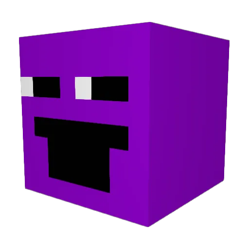 bruhmonkee Minecraft avatar head, 3D render