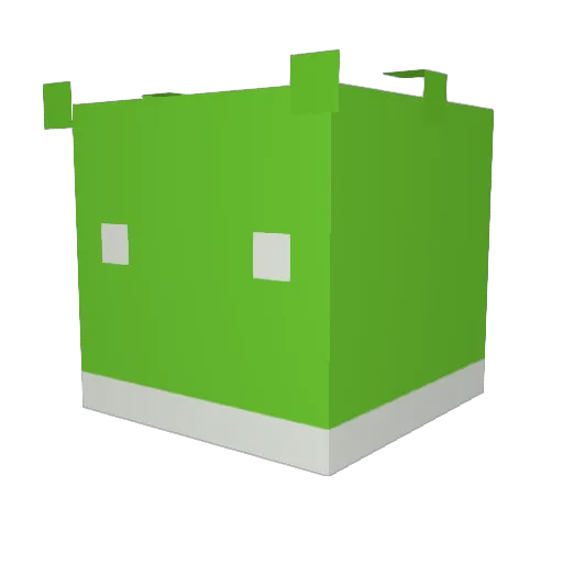 bruhvlovski Minecraft avatar head, 3D render