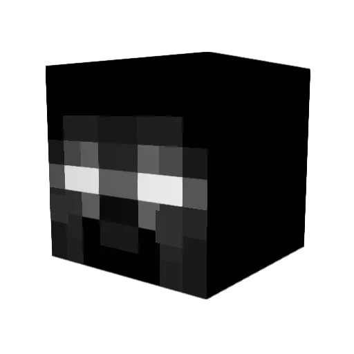 brumazo Minecraft avatar head, 3D render