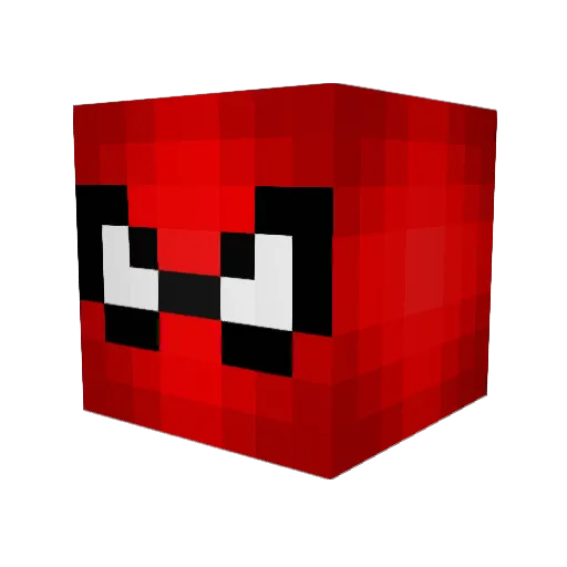 brumet00 Minecraft avatar head, 3D render