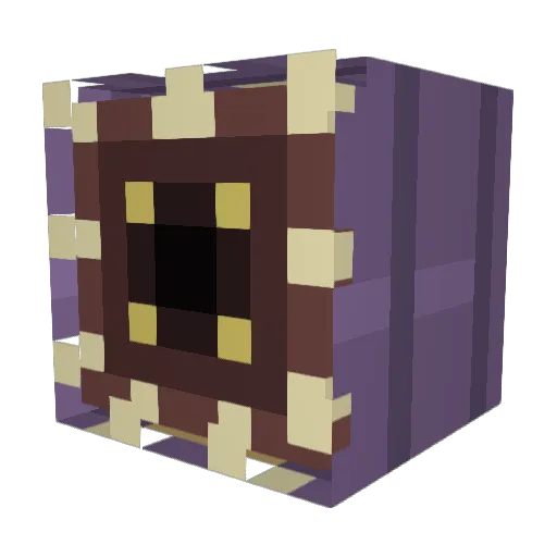 brumious Minecraft avatar head, 3D render