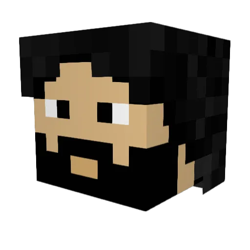 brummy321 Minecraft avatar head, 3D render