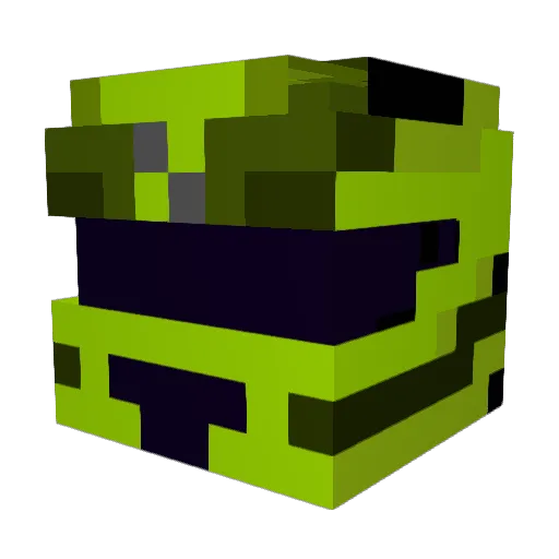 brunko112 Minecraft avatar head, 3D render