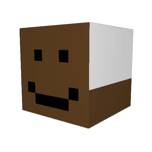 bruno13696 Minecraft avatar head, 3D render