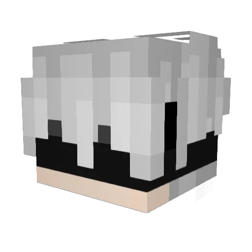 brunoooN Minecraft avatar head, 3D render