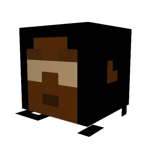 bruunoman72 Minecraft avatar head, 3D render