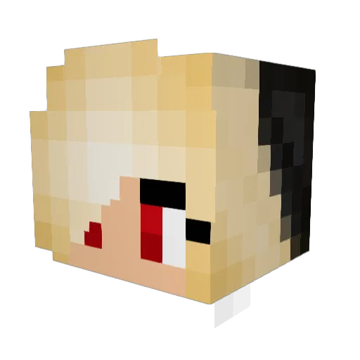 brxdxe1 Minecraft avatar head, 3D render