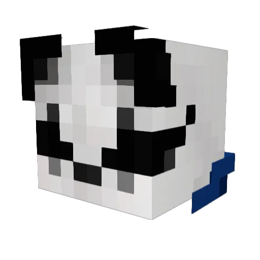 bryaalex Minecraft avatar head, 3D render