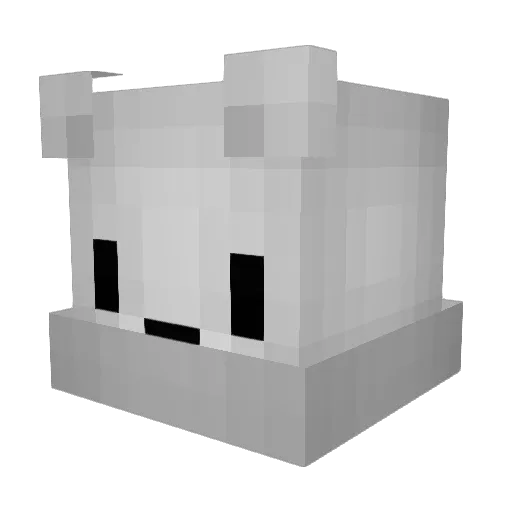 bryan003 Minecraft avatar head, 3D render