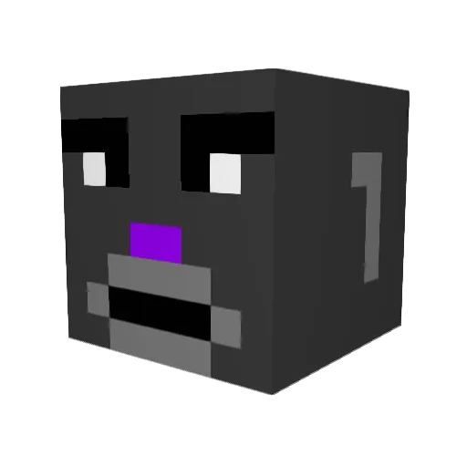 bryangobet Minecraft avatar head, 3D render