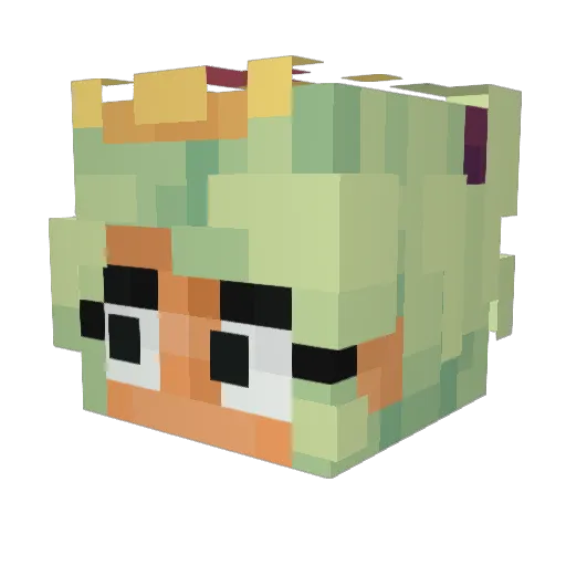 bryanloaf Minecraft avatar head, 3D render