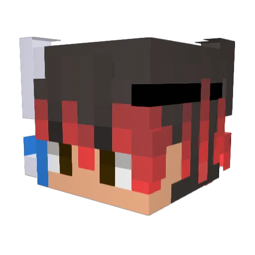 bryantr7 Minecraft avatar head, 3D render