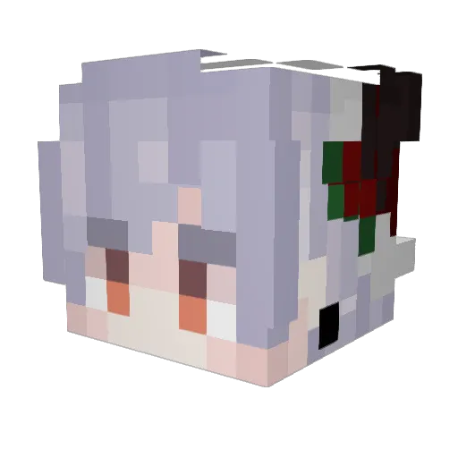 bryanx200 Minecraft avatar head, 3D render