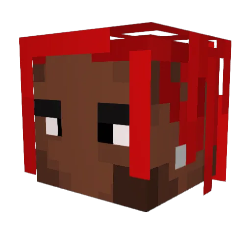brybry07 Minecraft avatar head, 3D render