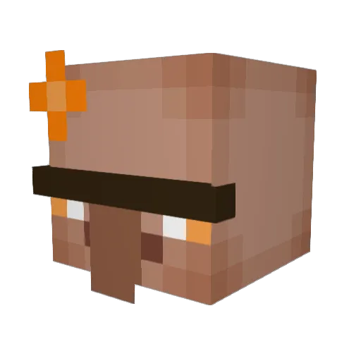 bryc3y Minecraft avatar head, 3D render